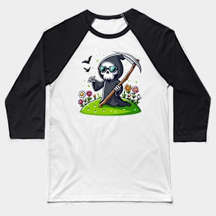 Cool death sticker Baseball T-Shirt